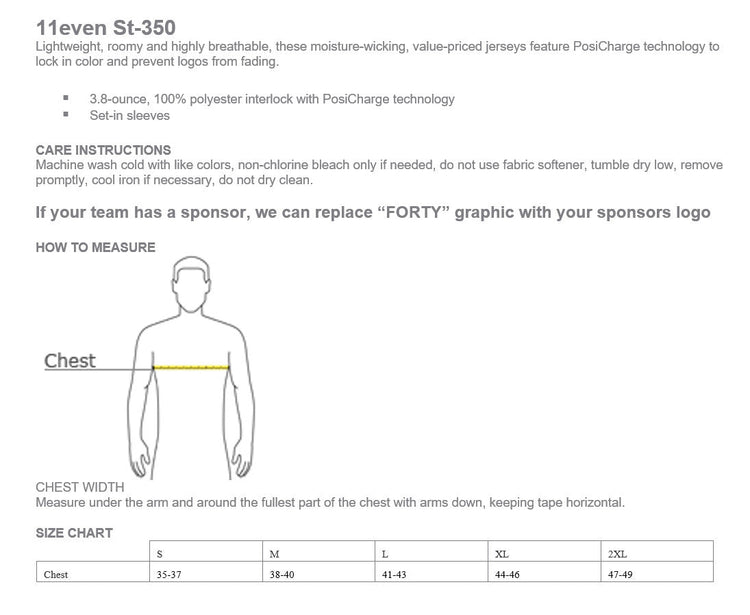 Competitor Moisture Wicking Jersey