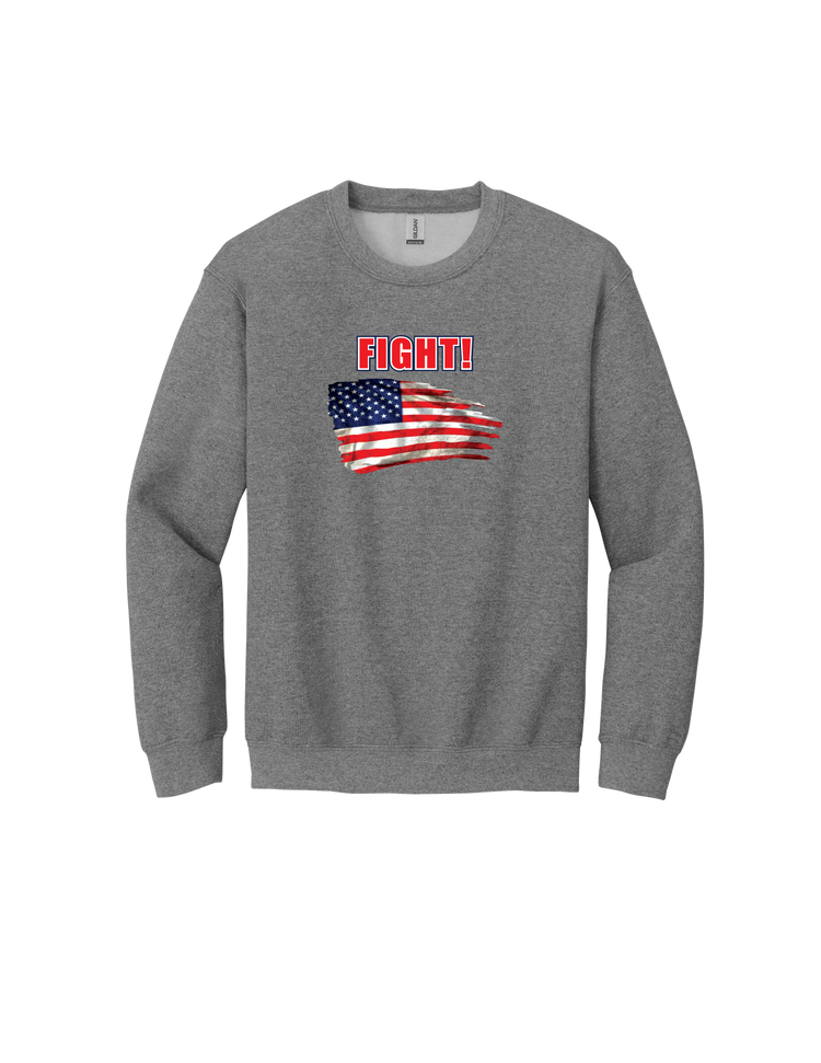 FIGHT! Old Glory Crewneck Sweatshirt