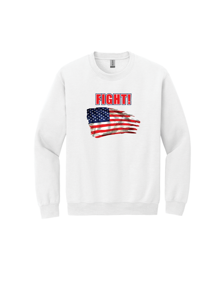 FIGHT! Old Glory Crewneck Sweatshirt