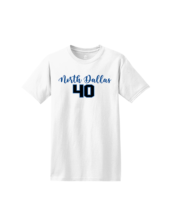 Script North Dallas 40 tri-blend tee