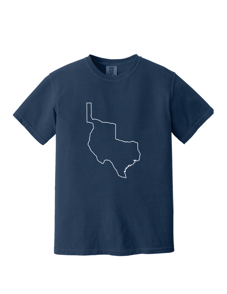 Republic of Texas Outline T-Shirt