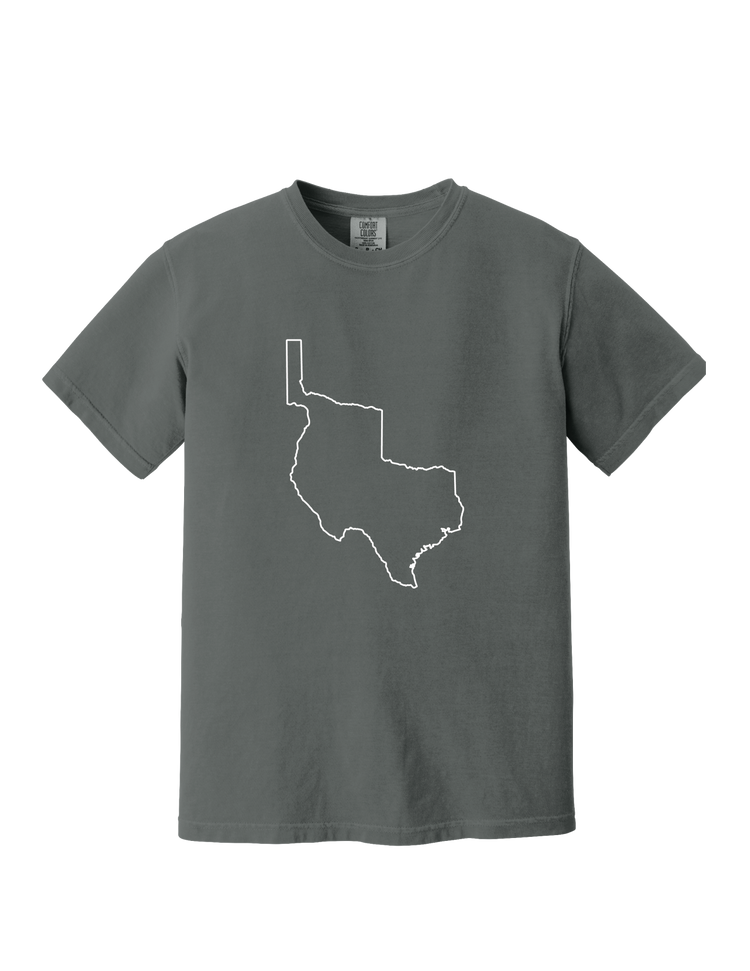 Republic of Texas Outline T-Shirt