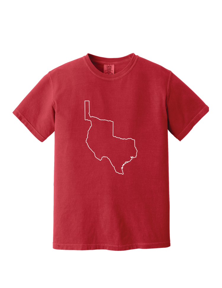 Republic of Texas Outline T-Shirt