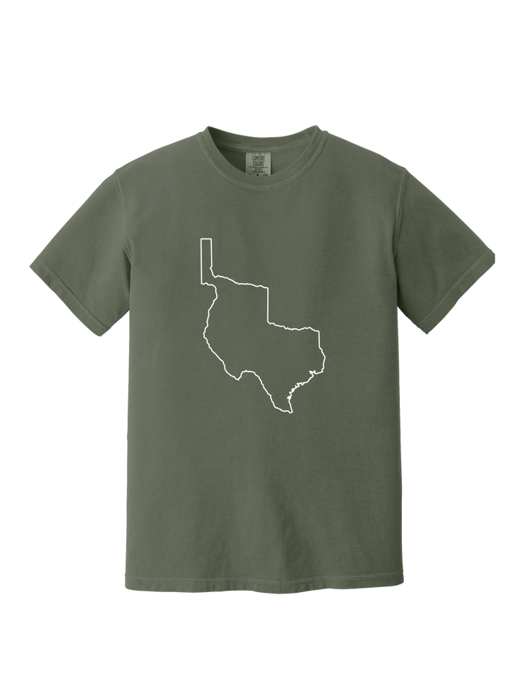 Republic of Texas Outline T-Shirt