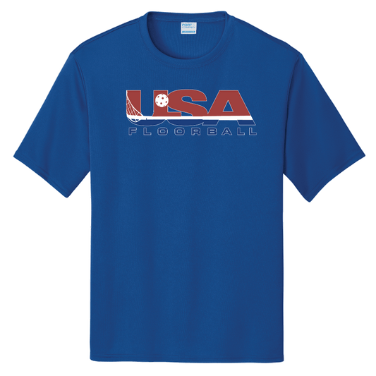 USA Floorball Men's Royal Practice Shirt