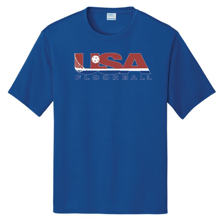 USA Floorball Men's Royal Blue Practice Shirt