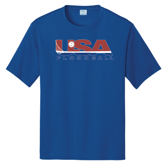 USA Floorball Men's Royal Blue Practice Shirt